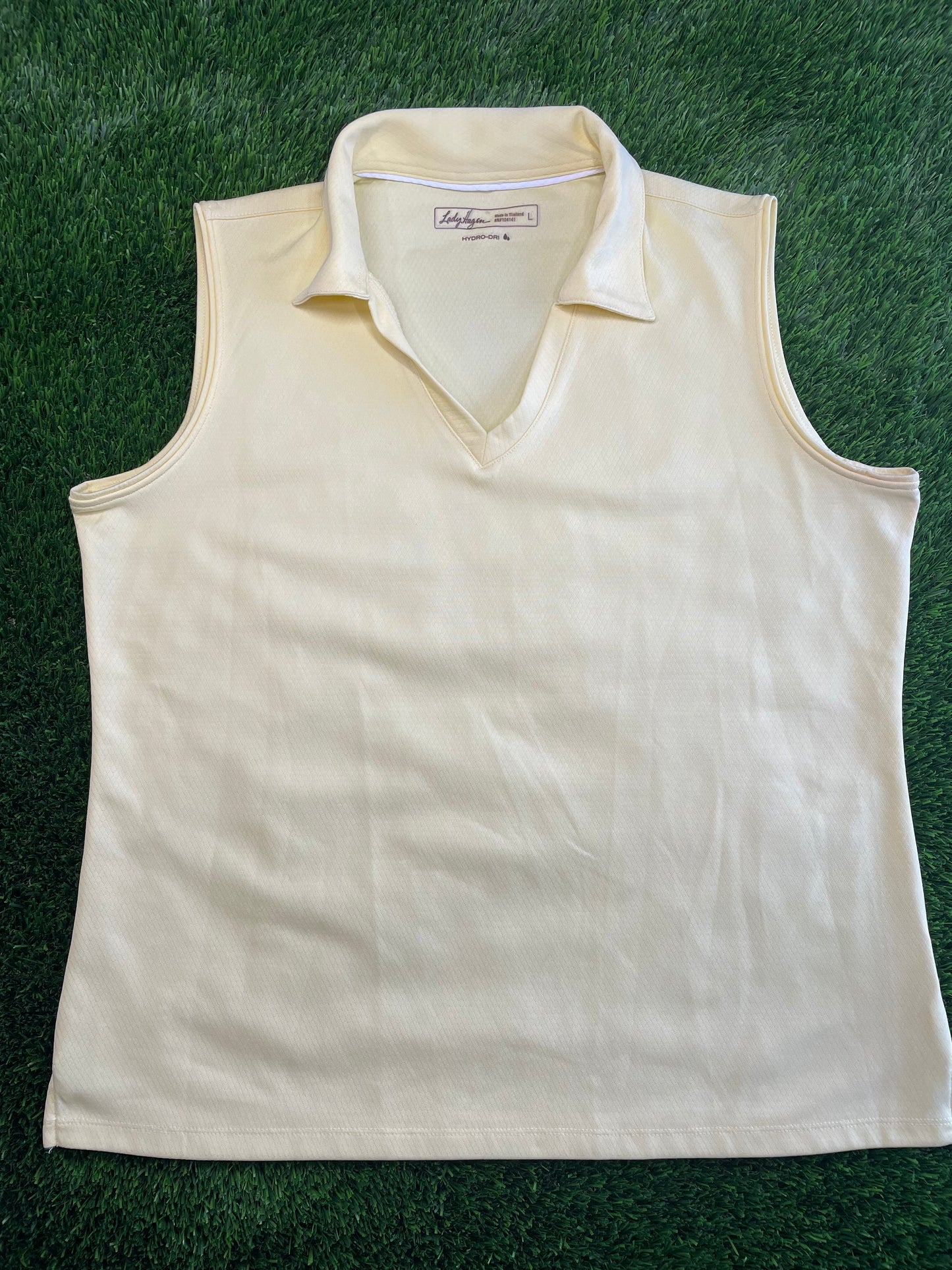 Soft yellow polo